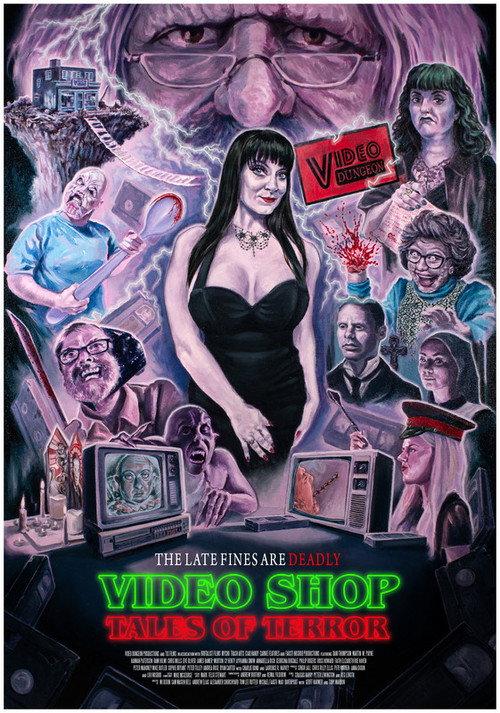 Video Shop Tales of Terror 2023 official movie poster