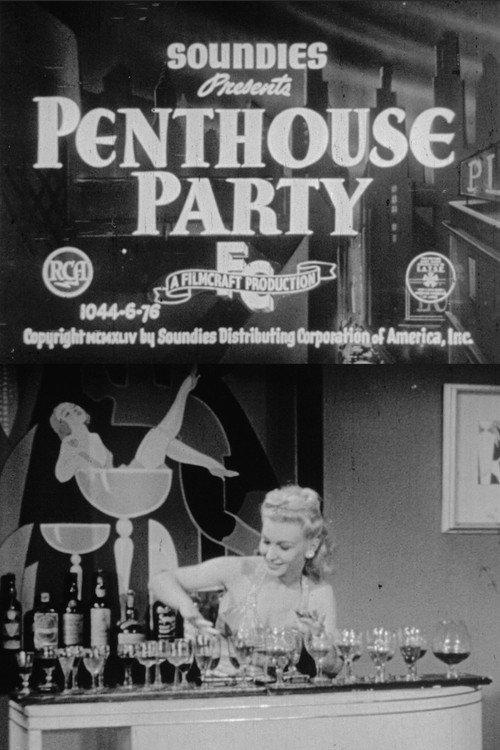 Penthouse Party 1945 official movie poster