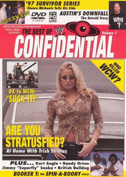 WWE: The Best of WWE Confidential, Vol. 1 2003 official movie poster