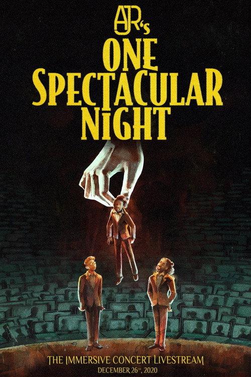 AJR's One Spectacular Night 2020 official movie poster