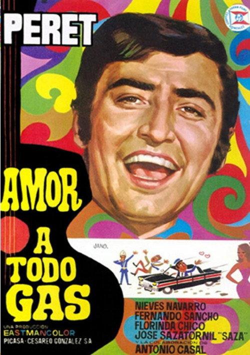 Amor a todo gas 1969 official movie poster