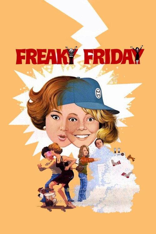 Freaky Friday 1976 official movie poster