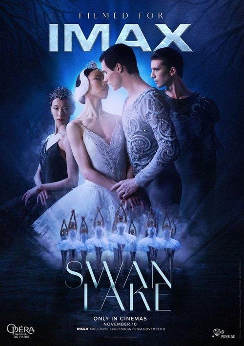 Swan Lake Filmed for IMAX 2024 official movie poster