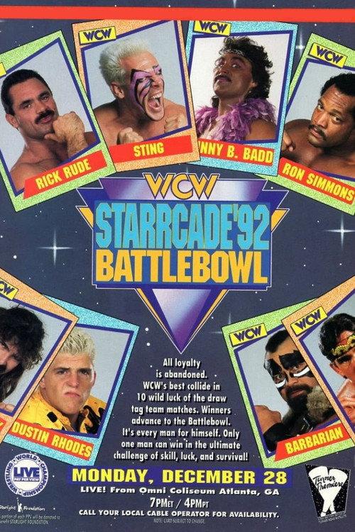WCW Starrcade 1992 1992 official movie poster