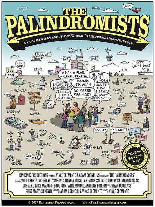 The Palindromists 2021 official movie poster