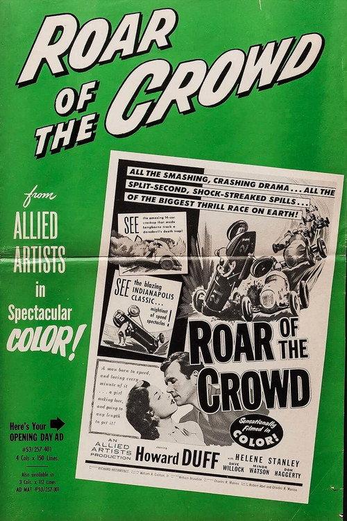 Roar of the Crowd 1953 official movie poster