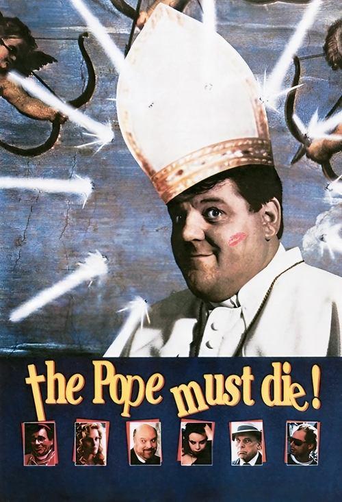 The Pope Must Die 1991 official movie poster