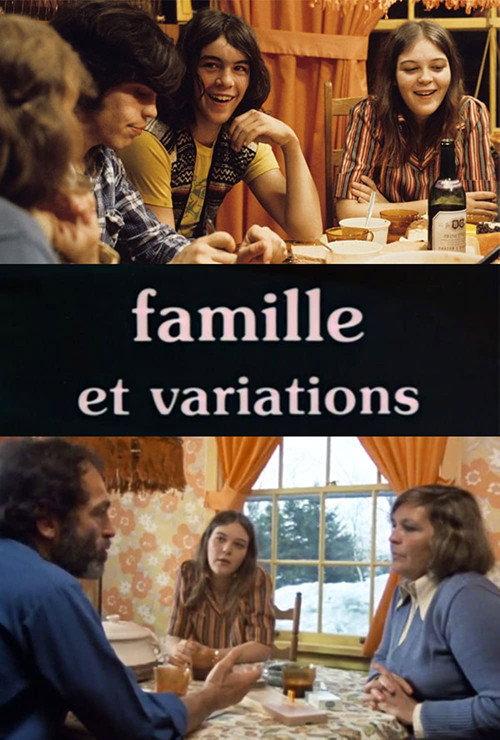 Famille et Variations 1977 official movie poster