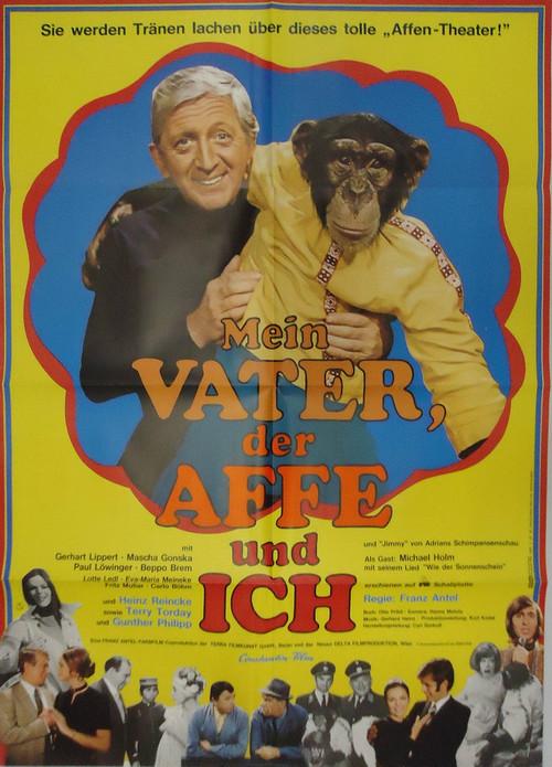 Mein Vater, der Affe und ich 1971 official movie poster