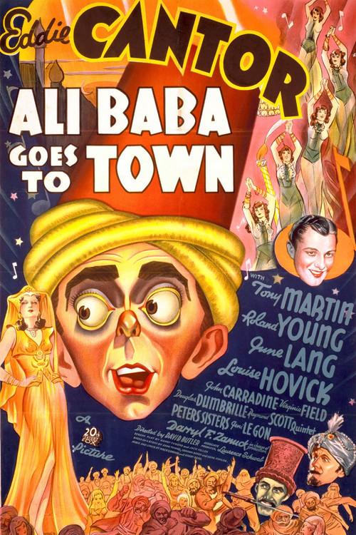 Ali Baba Goes to Town 1937 official movie poster