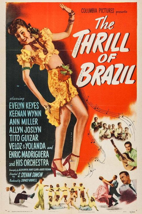 The Thrill of Brazil 1946 official movie poster