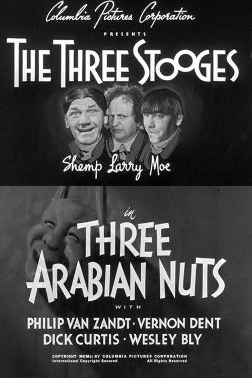 Three Arabian Nuts 1951 official movie poster