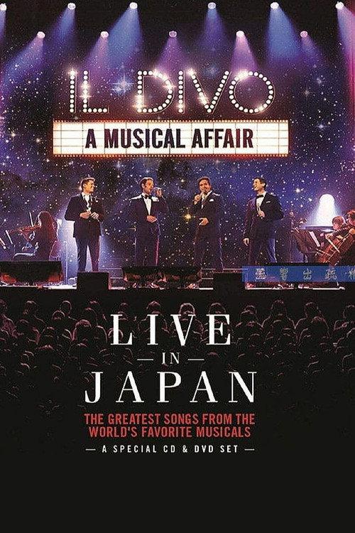 Il Divo: A Musical Affair - Live in Japan 2014 official movie poster