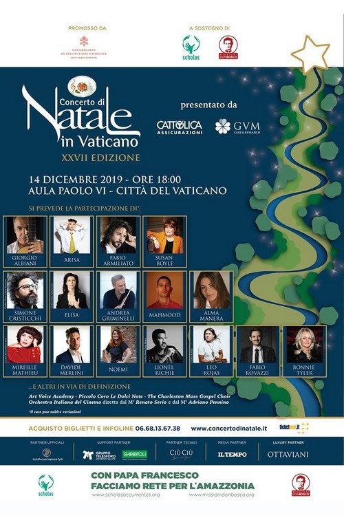 Concerto di Natale in Vaticano 2019 2019 official movie poster