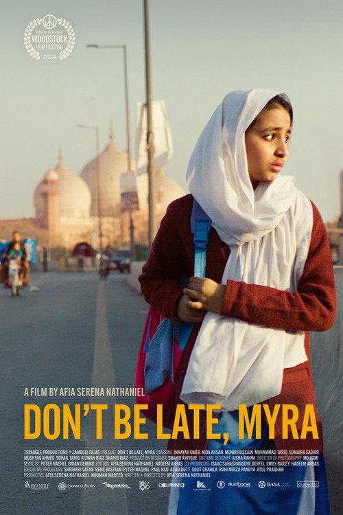 Don't be late, Myra 2024 official movie poster