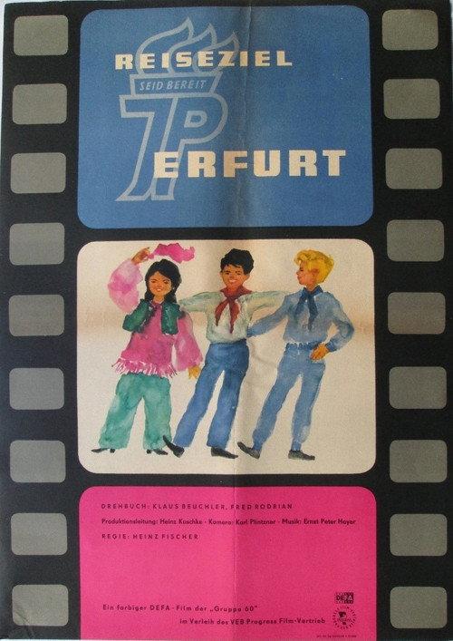 Reiseziel Erfurt 1962 official movie poster