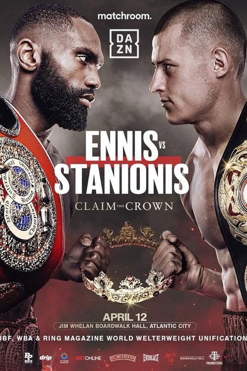 Jaron Ennis vs. Eimantas Stanionis 2025 official movie poster