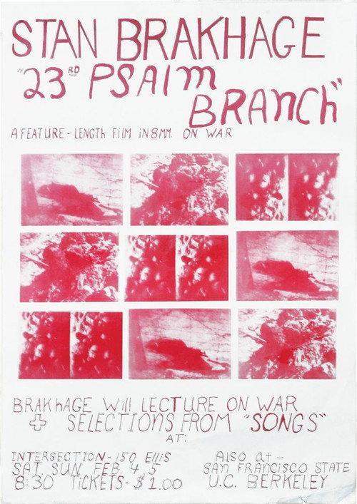 23rd Psalm Branch 1967 official movie poster