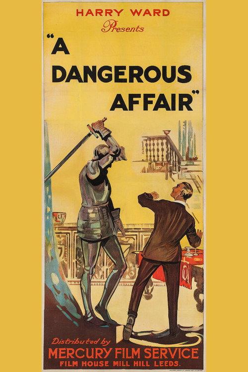 A Dangerous Affair 1919 official movie poster