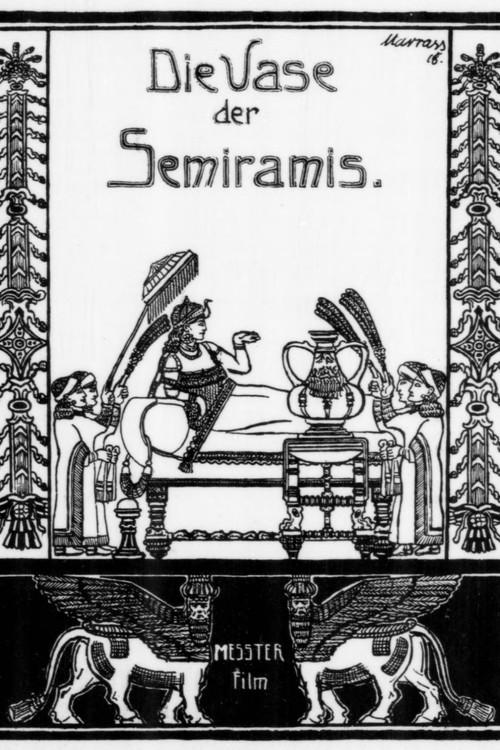 Die Vase der Semirames 1918 official movie poster