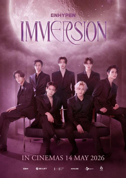 ENHYPEN: IMMERSION IN CINEMAS 2026 official movie poster