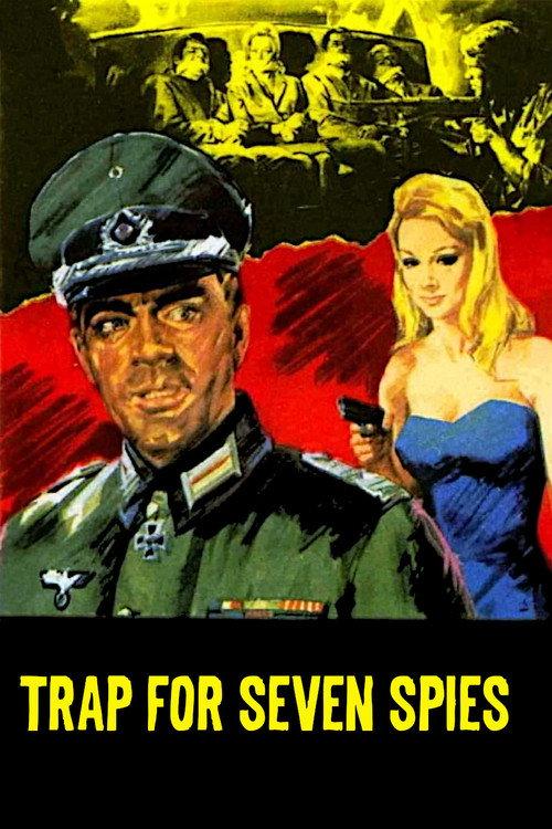 Trap for Seven Spies 1966 official movie poster