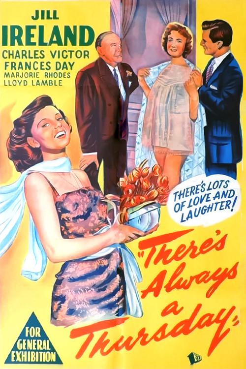 There's Always a Thursday 1957 official movie poster