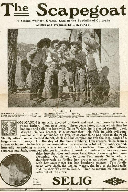 The Scapegoat 1912 official movie poster
