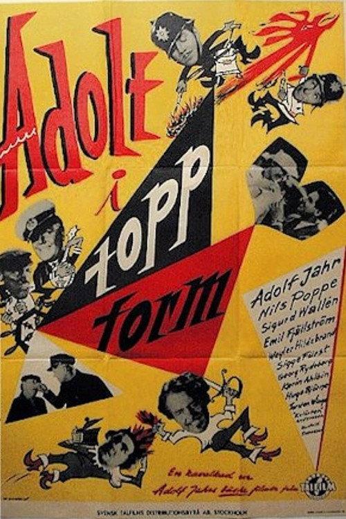 Adolf i toppform 1952 official movie poster