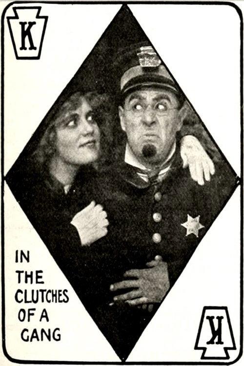 In the Clutches of the Gang 1914 official movie poster