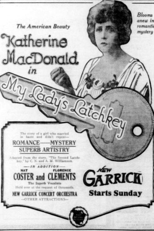 My Lady's Latchkey 1921 official movie poster