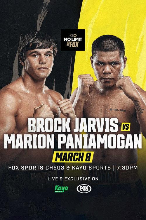 Brock Jarvis vs. Marlon Paniamogan 2023 official movie poster