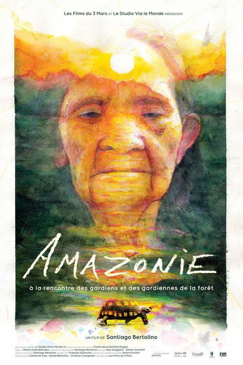 Amazonia, an Encounter with the Guardians of the Rainforest 2024 official movie poster
