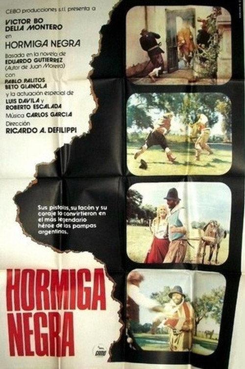 Hormiga negra 1979 official movie poster