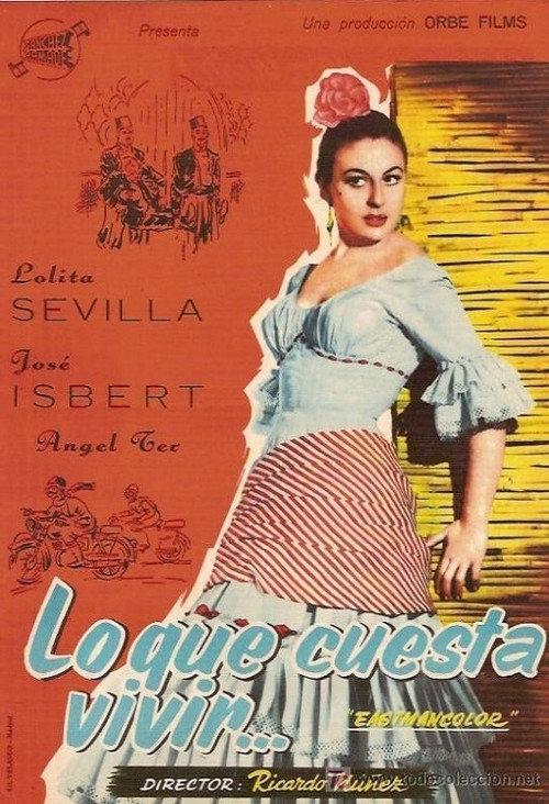 Lo que cuesta vivir 1967 official movie poster