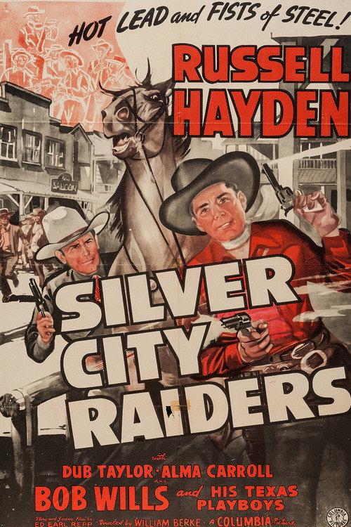 Silver City Raiders 1943 official movie poster