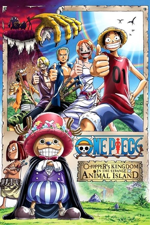 One Piece: Chopper's Kingdom on the Island of Strange Animals 2002 official movie poster