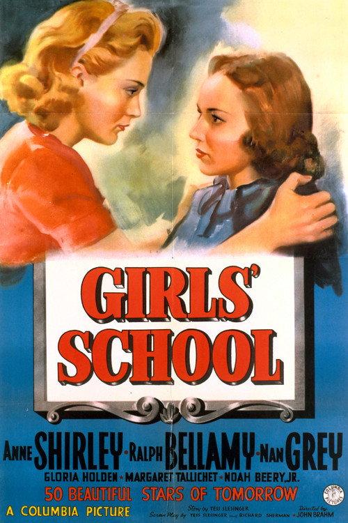 Girls' School 1938 official movie poster