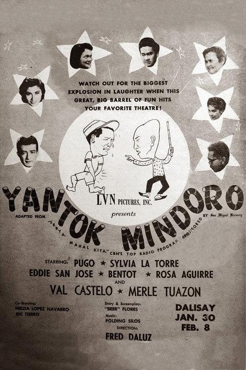 Yantok Mindoro 1960 official movie poster