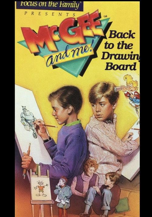 McGee and Me!: Back to the Drawing Board 1990 official movie poster
