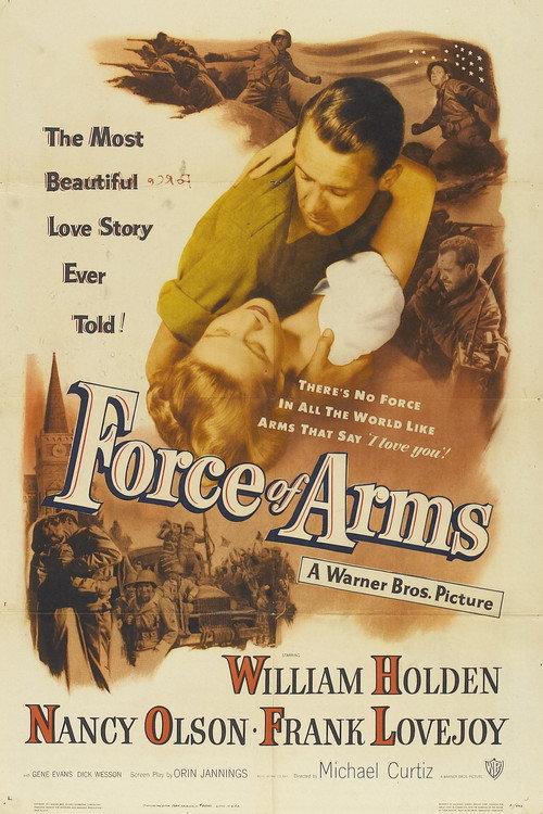 Force of Arms 1951 official movie poster