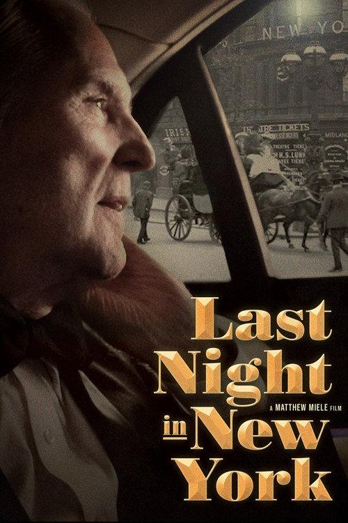 Last Night in New York 2023 official movie poster
