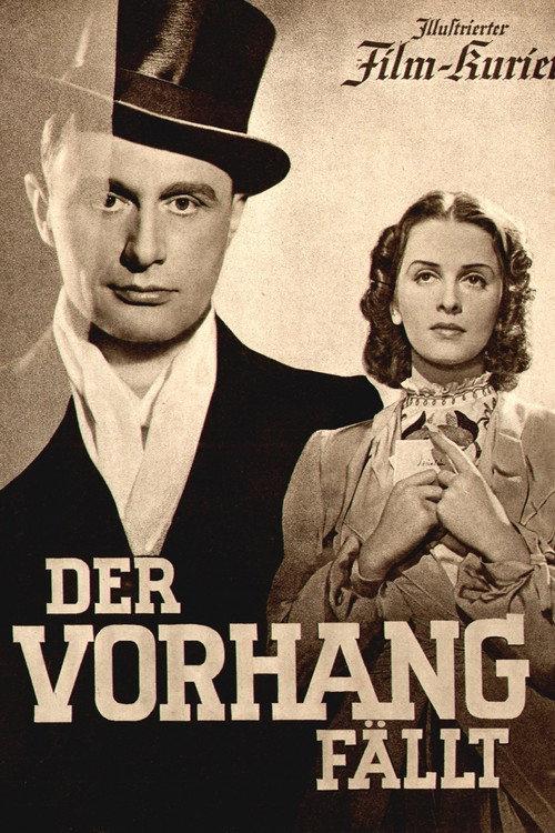 The Curtain Falls 1939 official movie poster