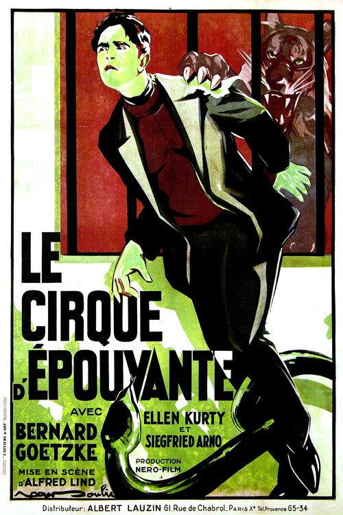 Tragedy at the Royal Circus 1928 official movie poster