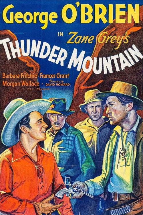 Thunder Mountain 1935 official movie poster