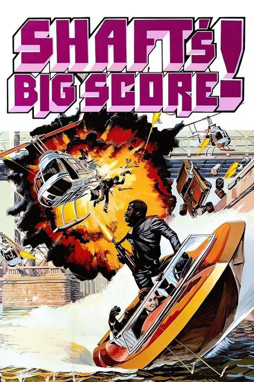 Shaft's Big Score! 1972 official movie poster