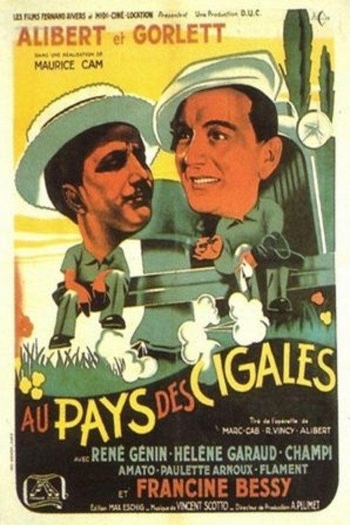 Au pays des cigales 1946 official movie poster