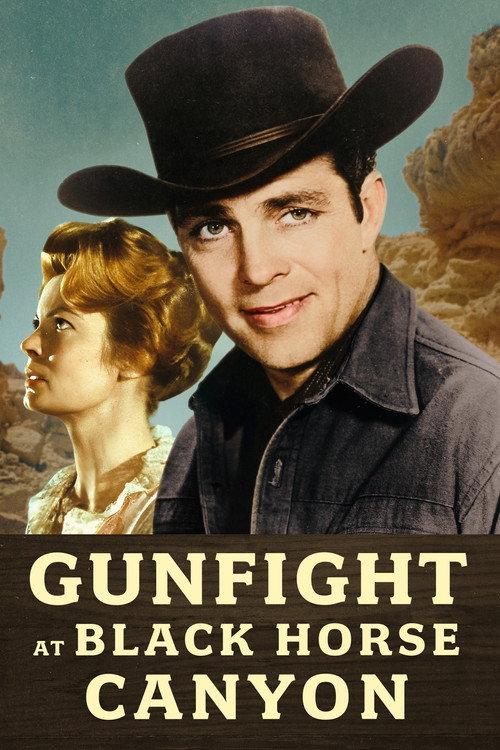 Gunfight at Black Horses Canyon 1961 official movie poster