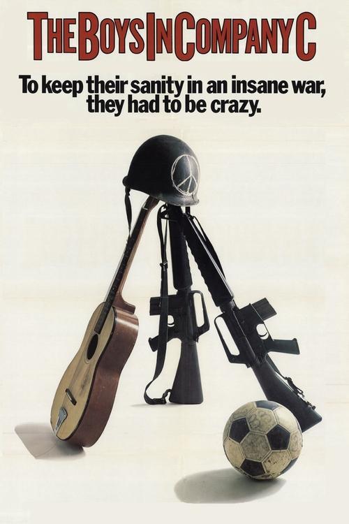 The Boys in Company C 1978 official movie poster