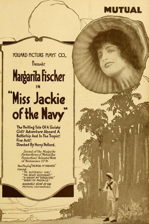 Miss Jackie of the Navy 1916 official movie poster